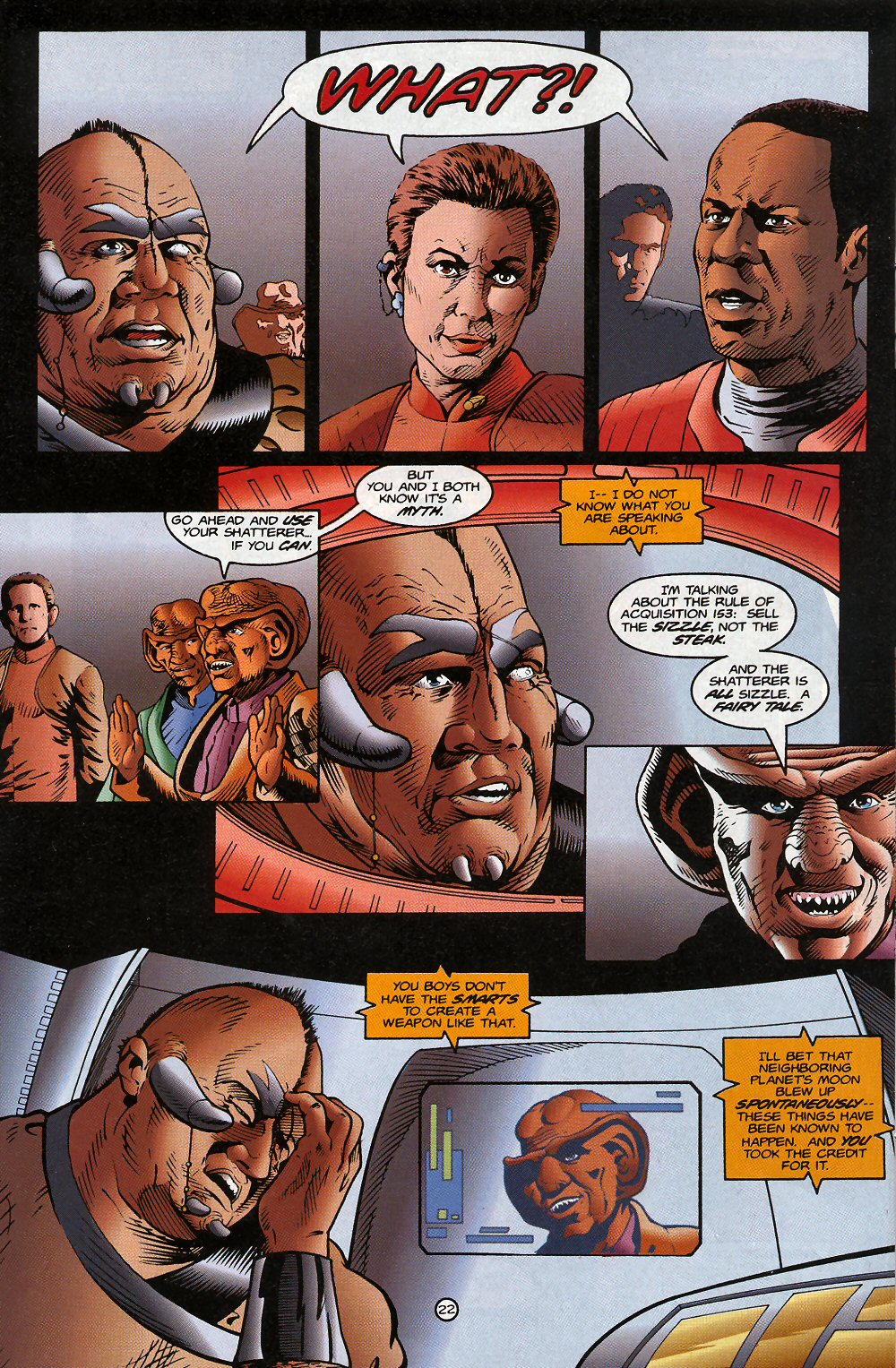 Read online Star Trek: Deep Space Nine (1993) comic -  Issue #22 - 25