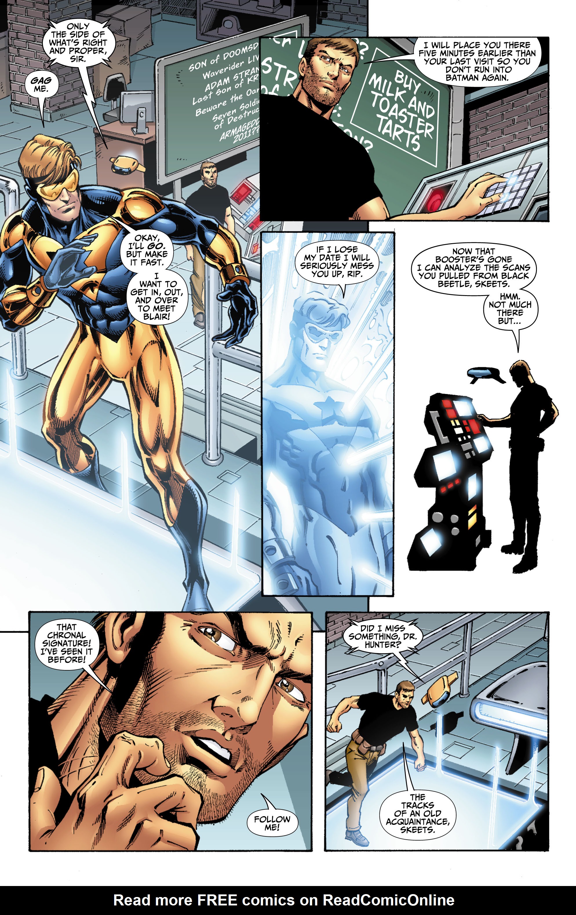 Read online Booster Gold (2007) comic -  Issue #25 - 6
