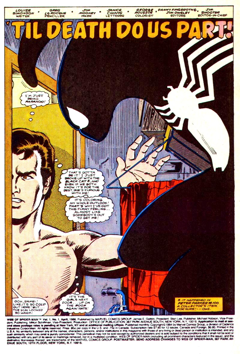 Read online Spider-Man: Birth of Venom comic -  Issue # TPB - 122