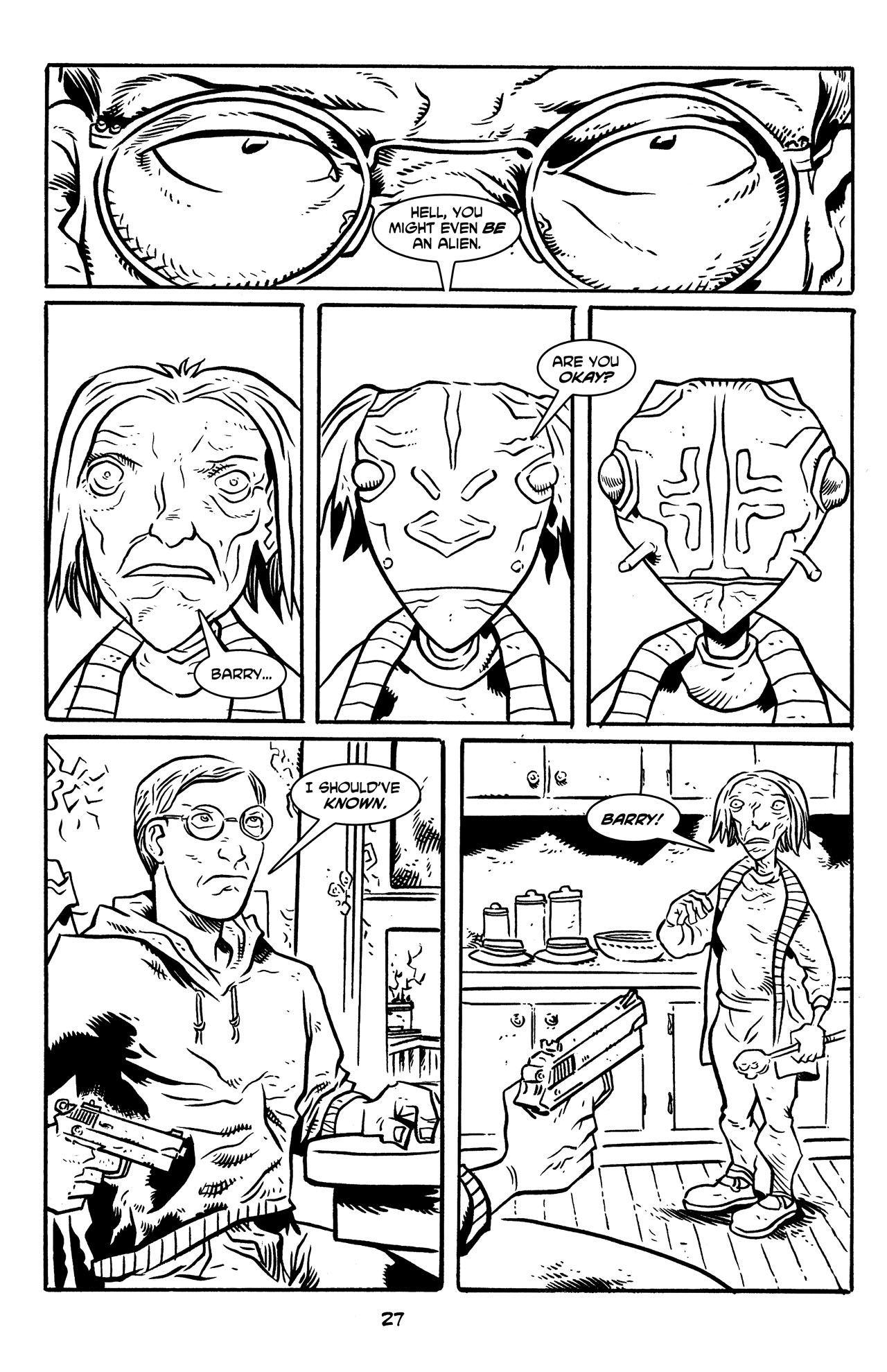 Read online Michelangelo The Third Kind comic -  Issue #1 - 28