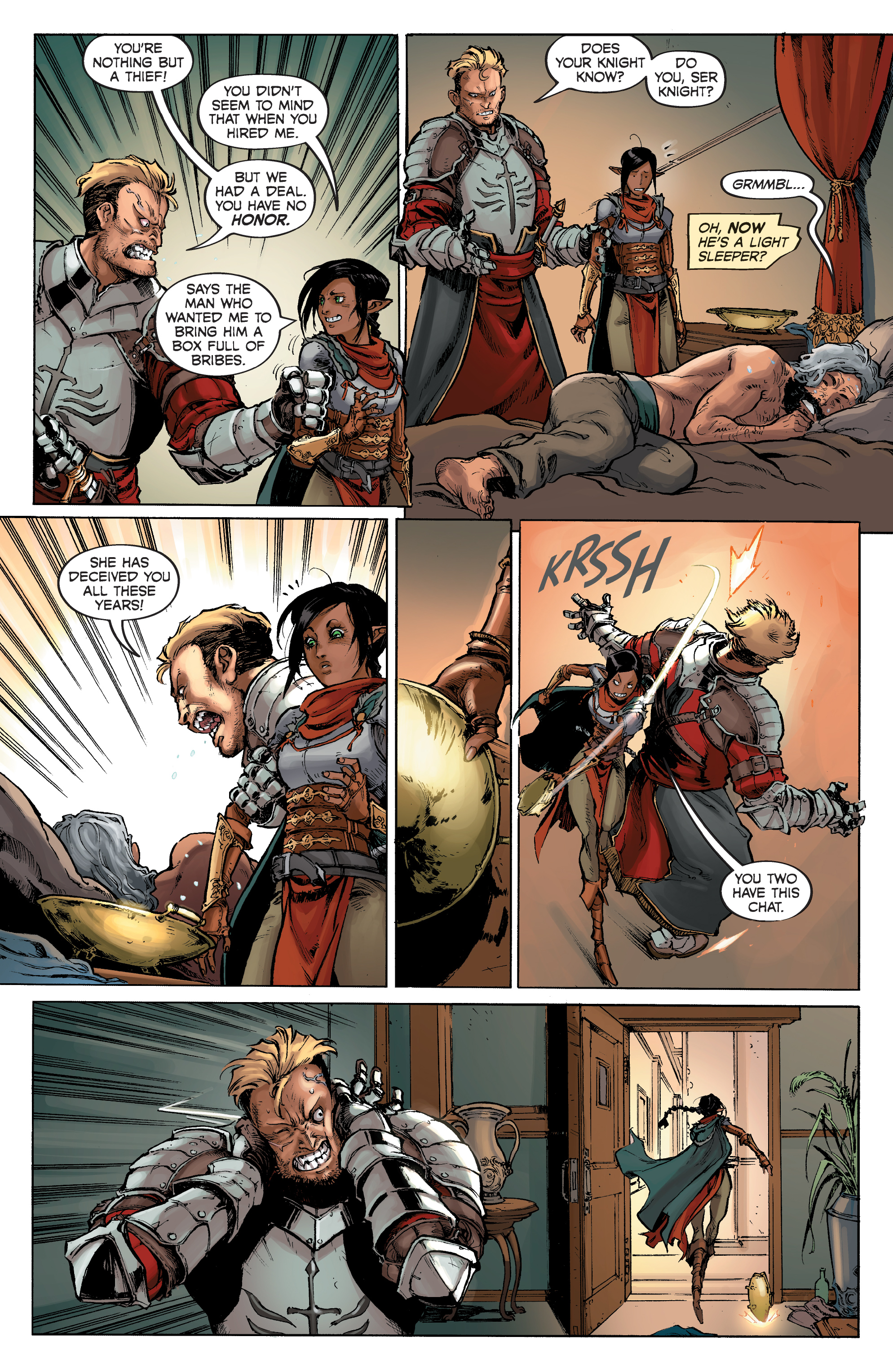 Read online Dragon Age: Knight Errant comic -  Issue #2 - 13