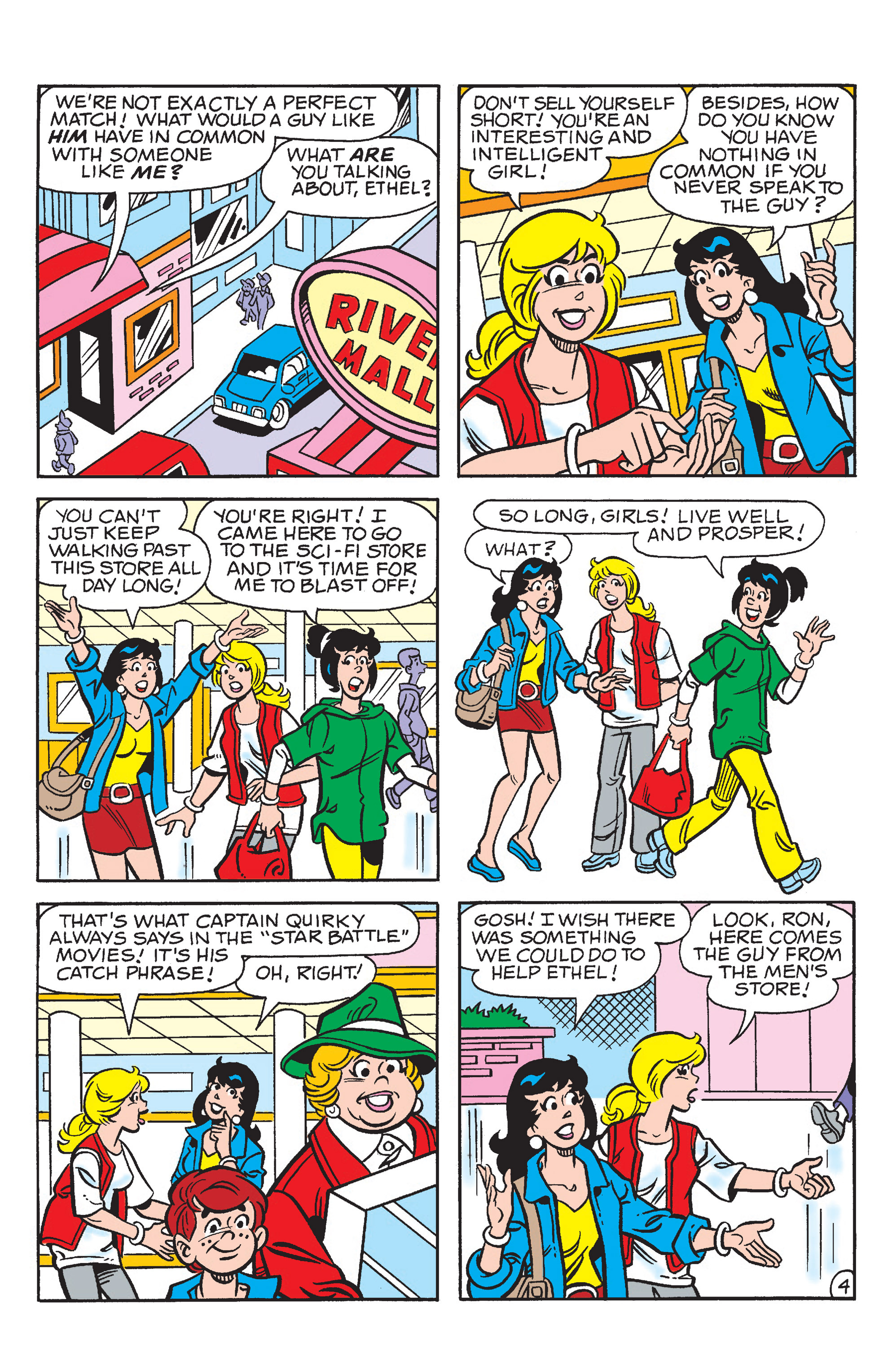 Read online Betty and Veronica: Mall Princesses comic -  Issue # TPB - 56