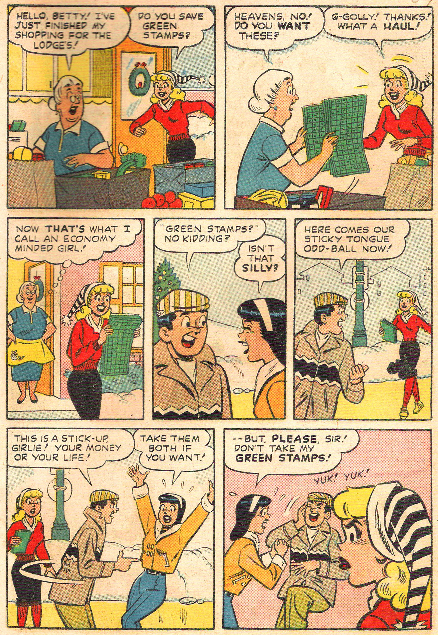 Read online Archie's Christmas Stocking comic -  Issue #6 - 69