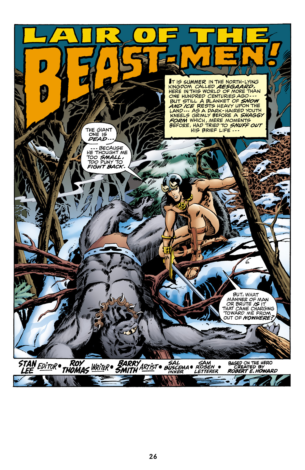 Read online The Chronicles of Conan comic -  Issue # TPB 1 (Part 1) - 27