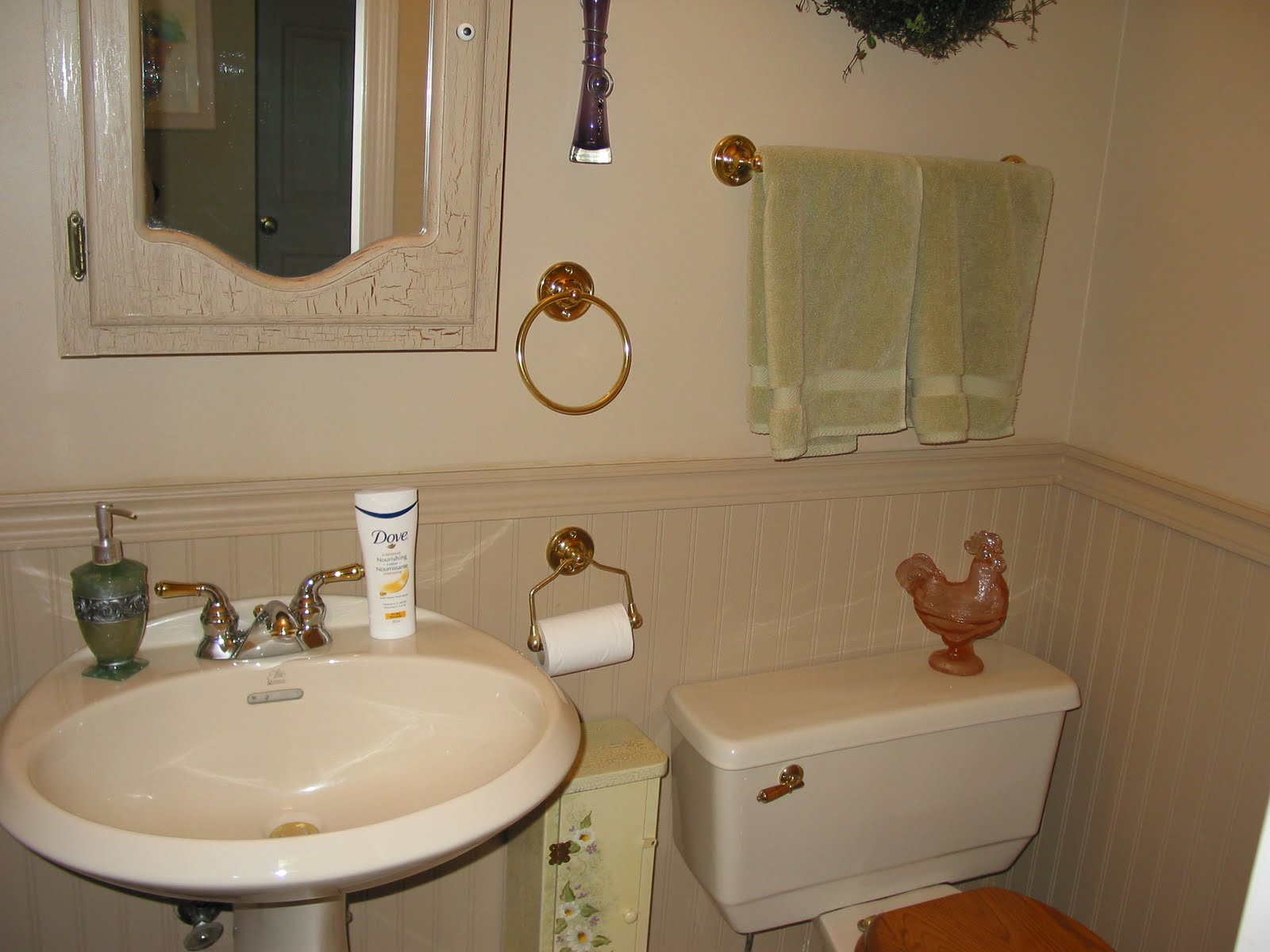 Remodelaholic New Paint Job in Small Bathroom Remodel Guest Remodel