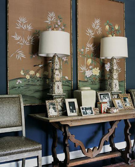 El blog de Tití: Una pequeña nota: Decoración con Papel tapiz