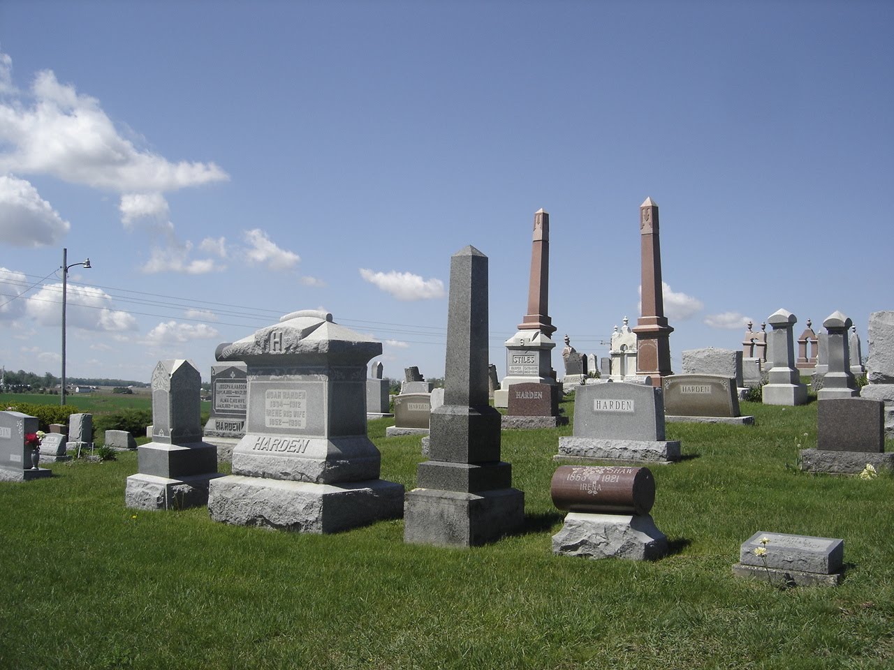 A Morbid Fascination Fairmount Cemetery, near Uniopolis, Ohio