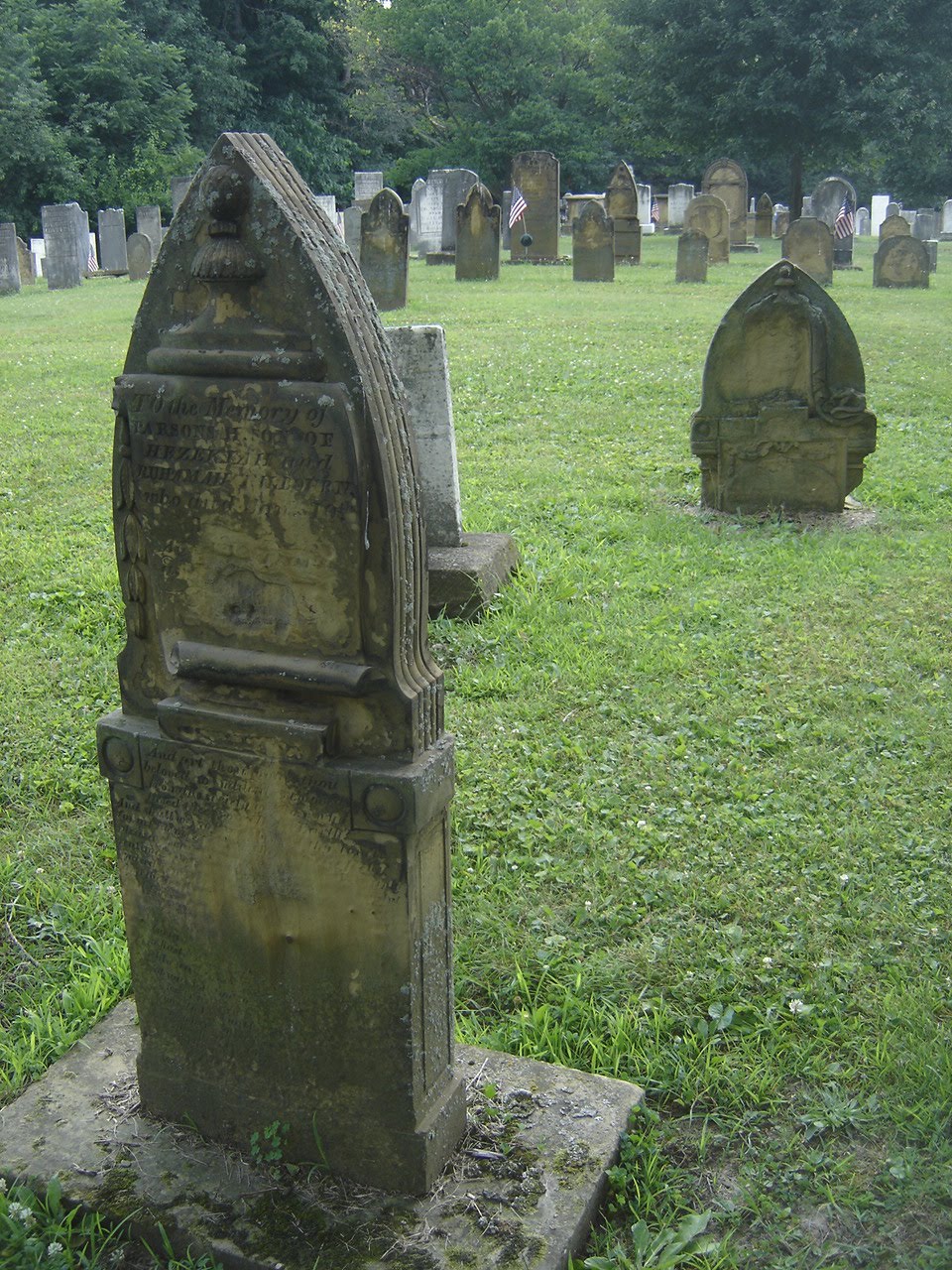 A Morbid Fascination Old Colony Burial Ground, Granville, Ohio