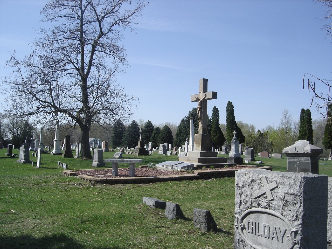A Morbid Fascination St. Joseph's Cemetery, Erie, Michigan