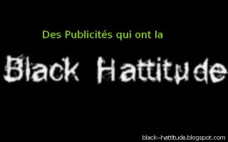 Publicités black hattitude