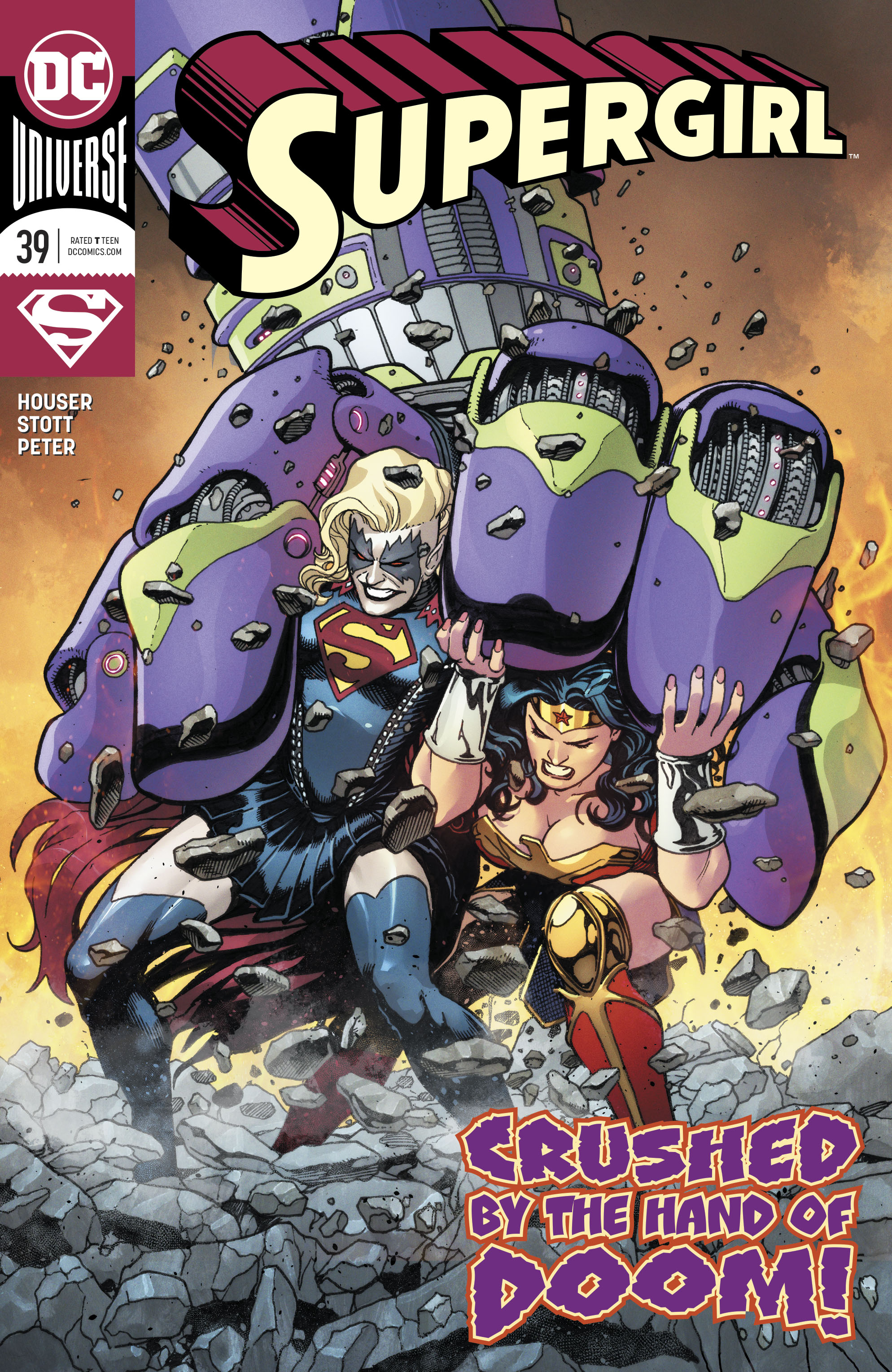 Read online Supergirl (2016) comic -  Issue #39 - 1