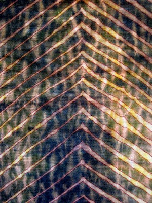 Phoenix, handwoven art cloth