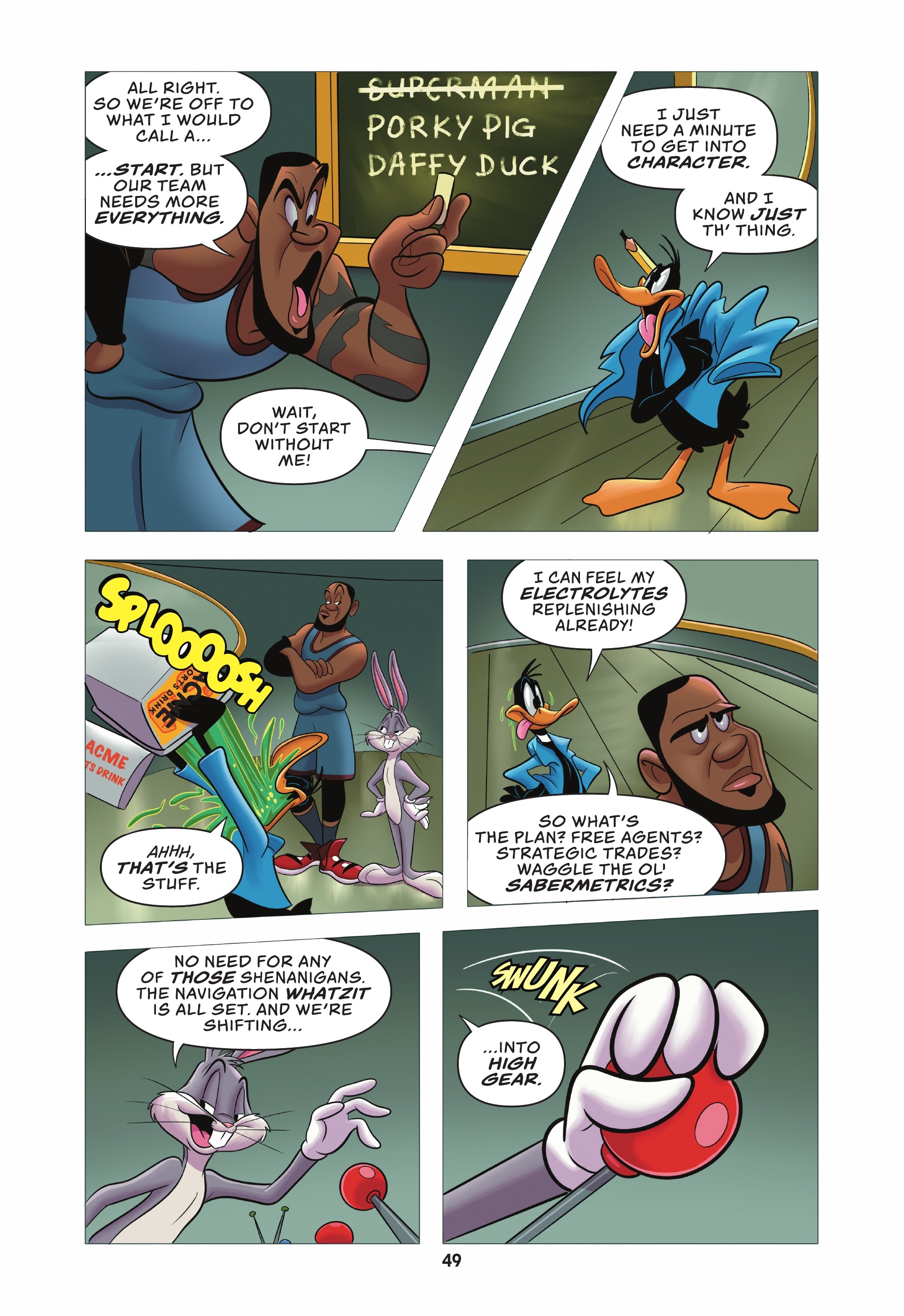 Read online Space Jam: A New Legacy comic -  Issue # TPB - 46
