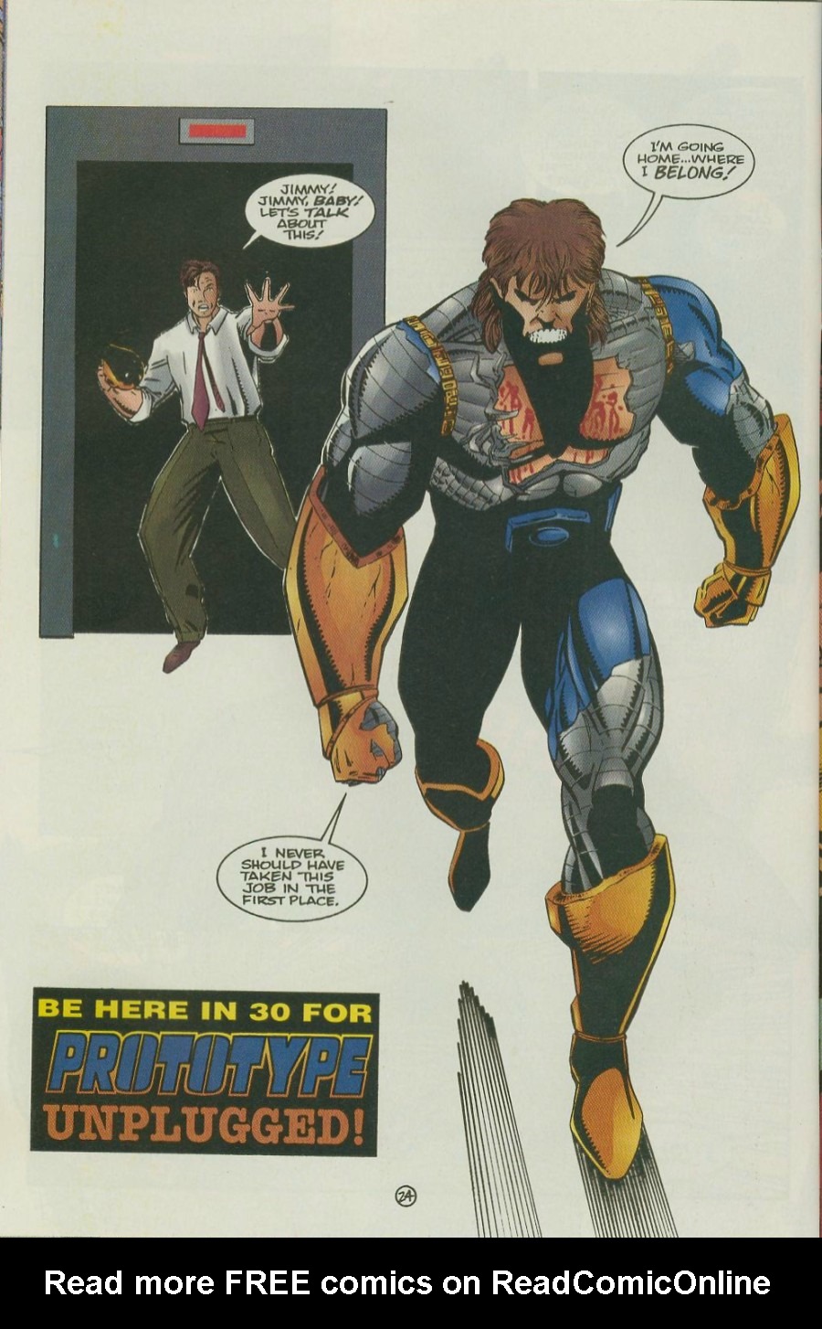 Read online Prototype (1993) comic -  Issue #8 - 26