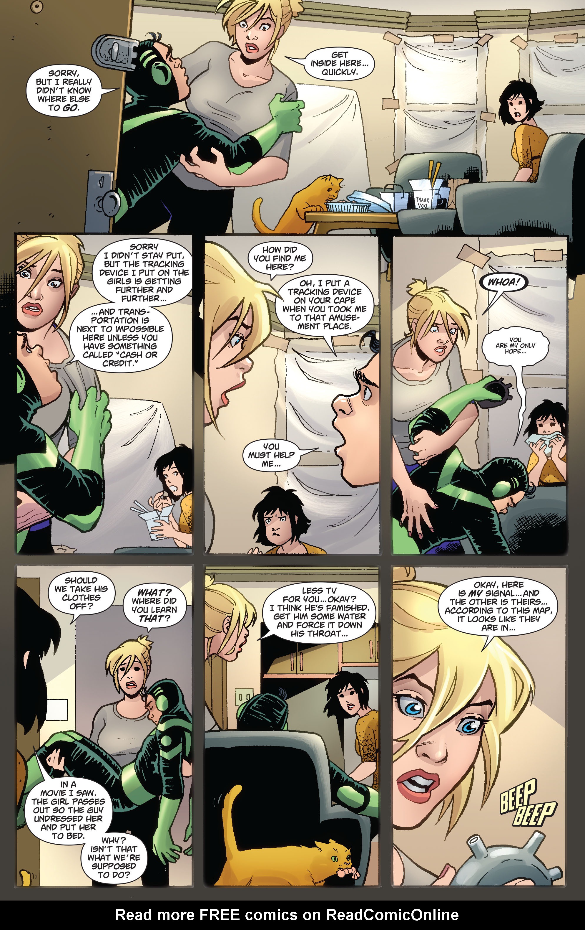 Read online Power Girl (2009) comic -  Issue #6 - 10