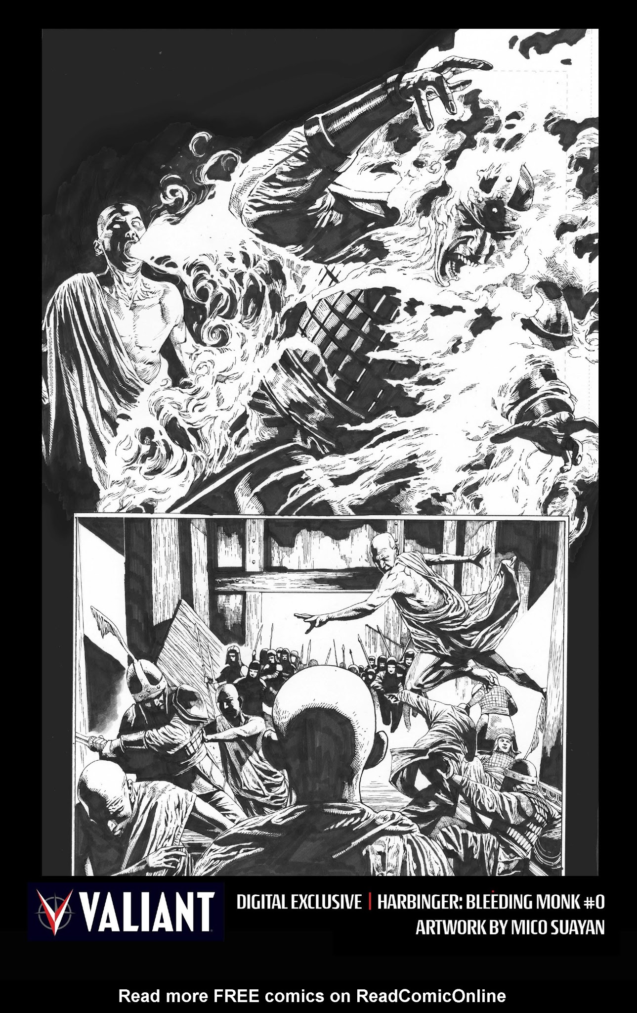 Read online Harbinger: Bleeding Monk comic -  Issue # Full - 31