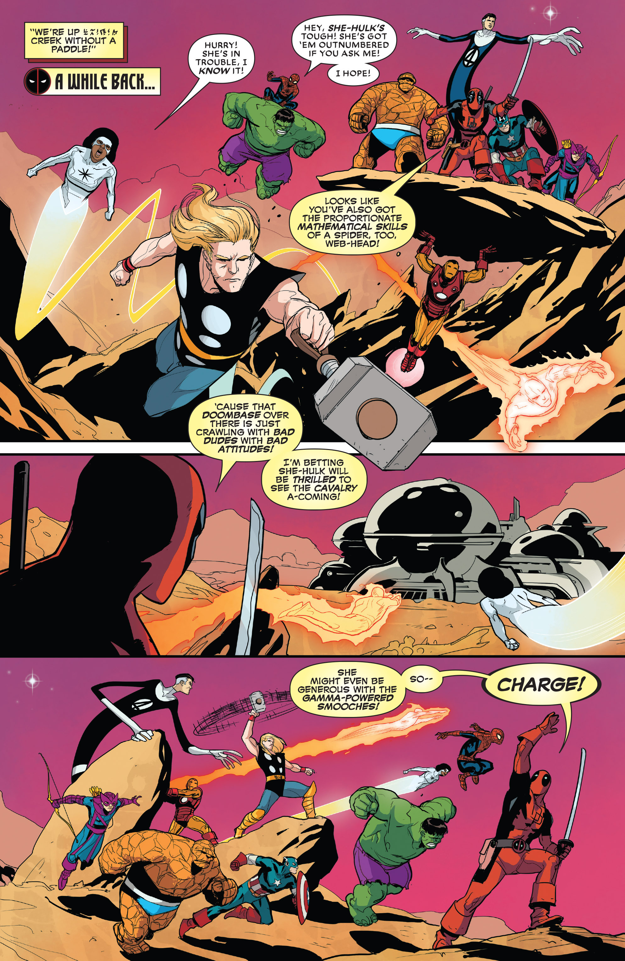 Read online Deadpool's Secret Secret Wars comic -  Issue #3 - 4