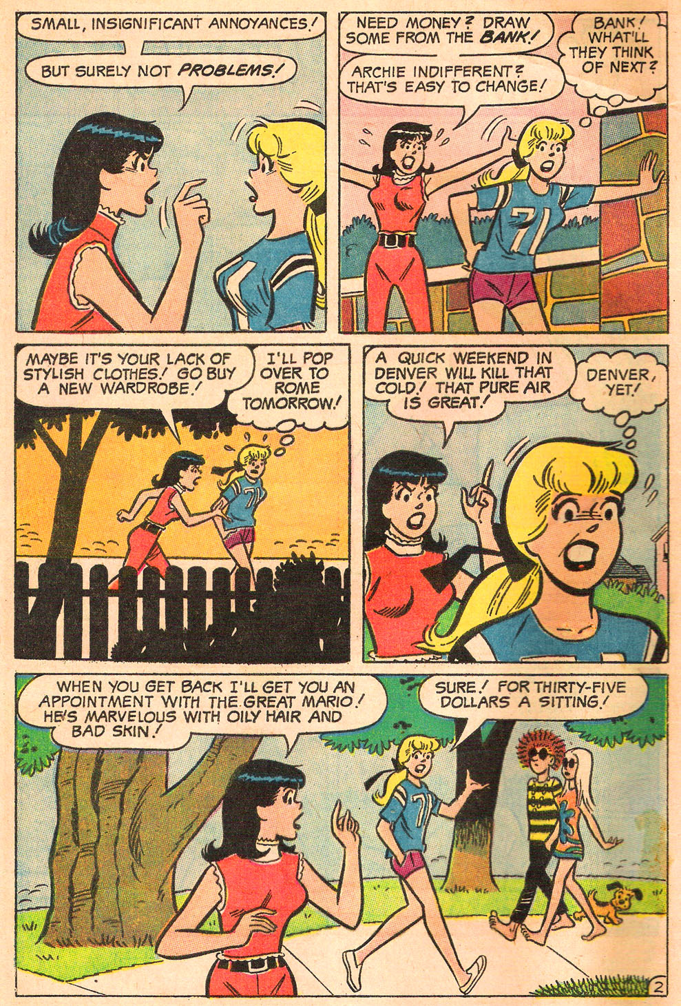 Read online Archie's Girls Betty and Veronica comic -  Issue #154 - 4