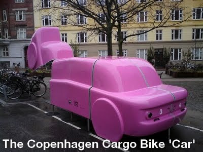 Copenhagen Cargo Bike Car Parking