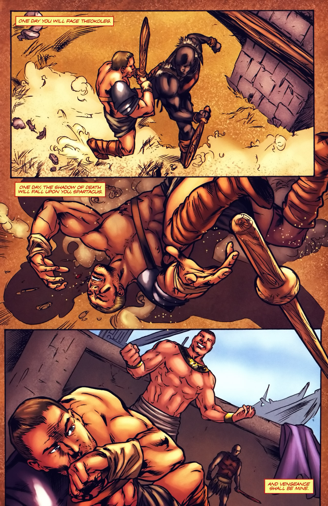 Read online Spartacus comic -  Issue #4 - 24