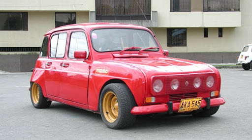 Renault 4 modified great vintage car