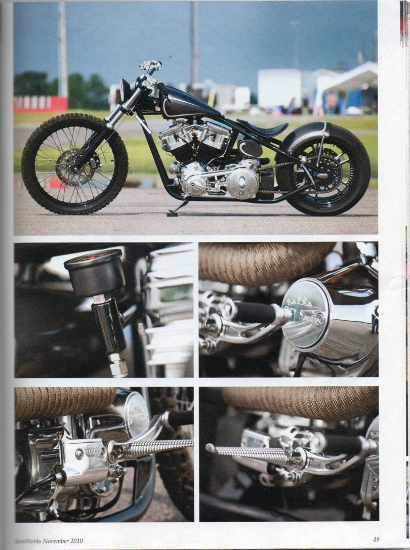 Wrench Works Latest Build, Featured in November Issue of Iron Works Rusty Knuckles Motors