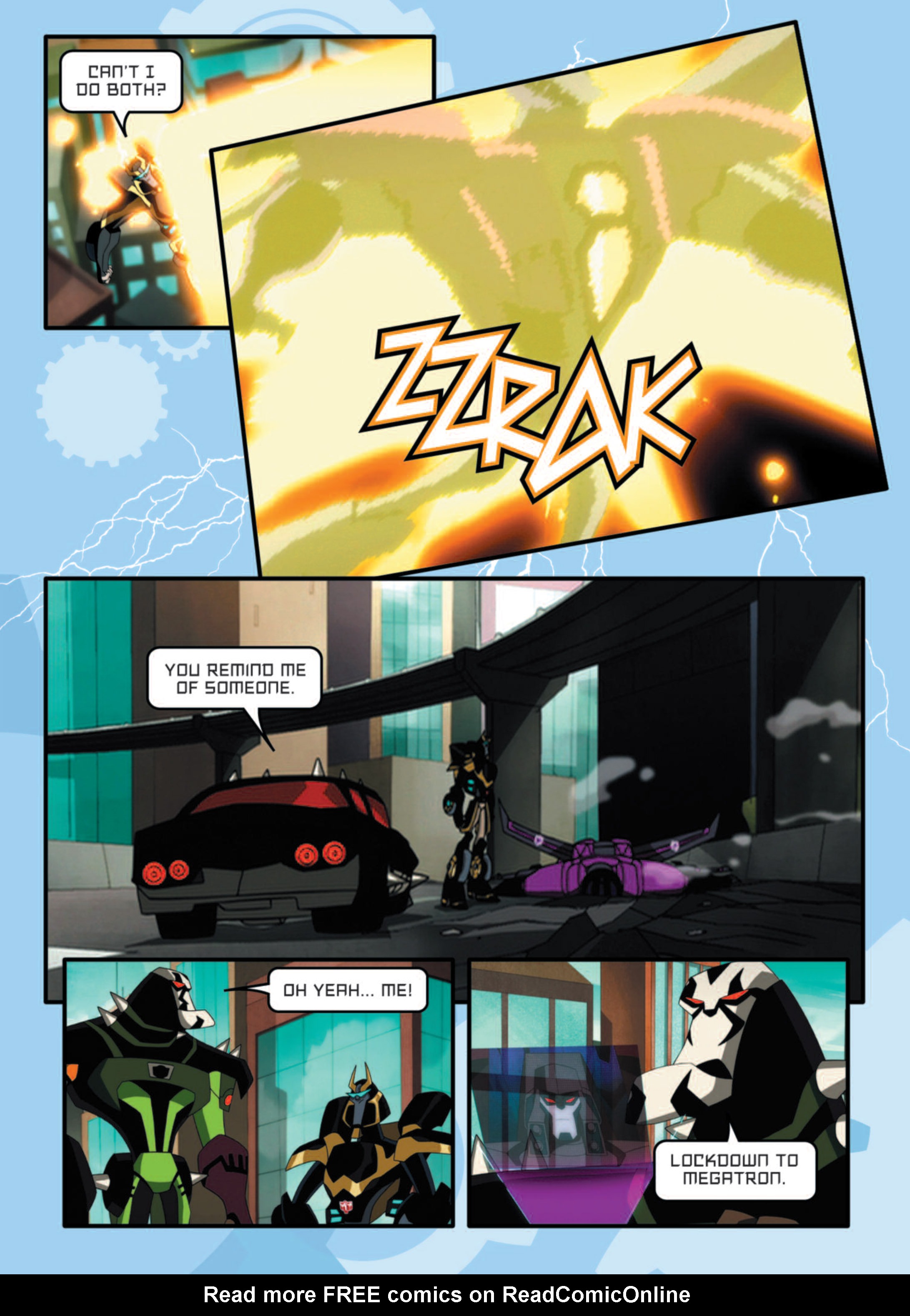 Read online Transformers Animated comic -  Issue #10 - 95