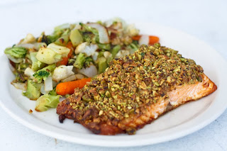 Pistachio Crusted Salmon | The Cave