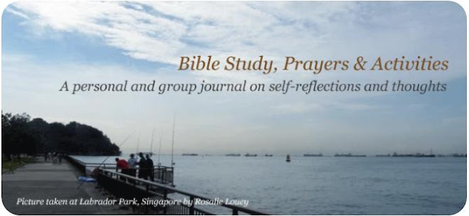 Bible Study, Prayers and Activities