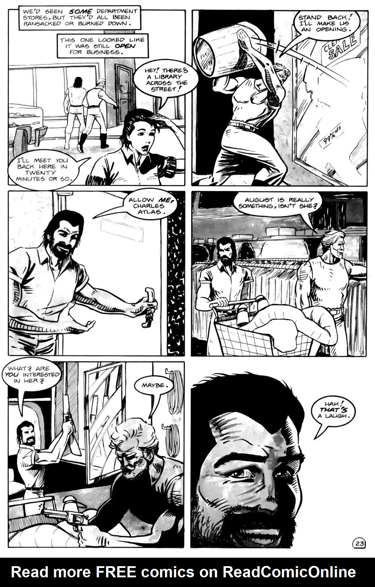 Read online Planet of the Apes (1990) comic -  Issue #15 - 25