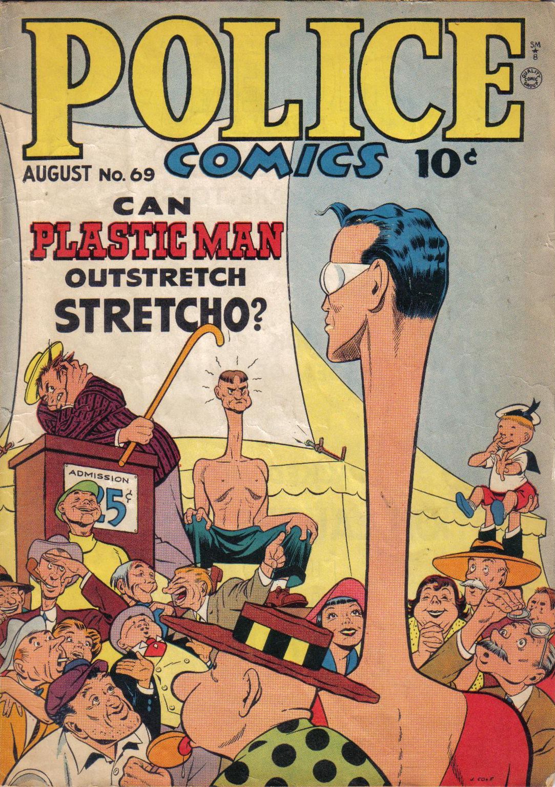 Read online Police Comics comic -  Issue #69 - 1