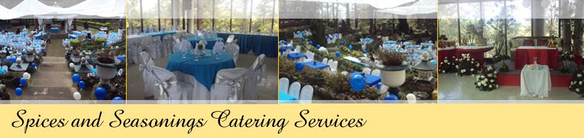 Spices and Seasonings Catering Services - Wedding Caterer in Baguio City