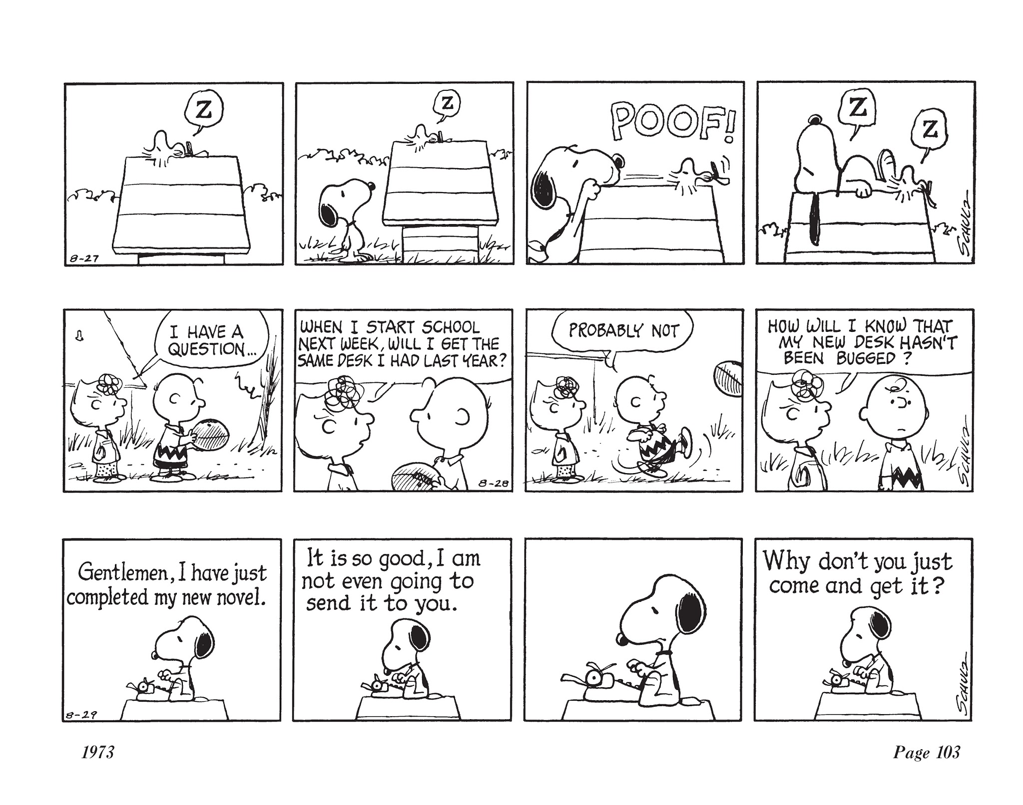 Read online The Complete Peanuts comic -  Issue # TPB 12 - 117