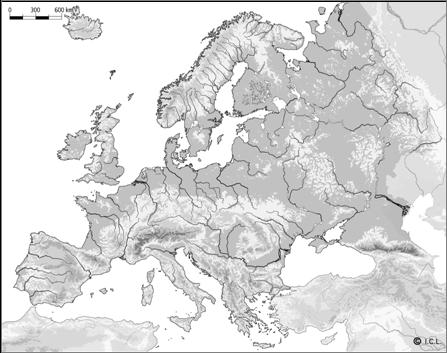 Europa físic blanc