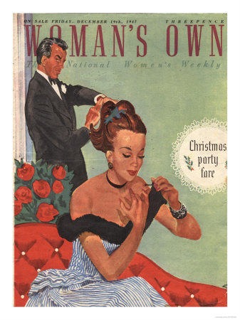[30535452~Woman-s-Own-Make-Up-Nail-Varnish-Dating-Magazine-UK-1940-Posters.jpg]