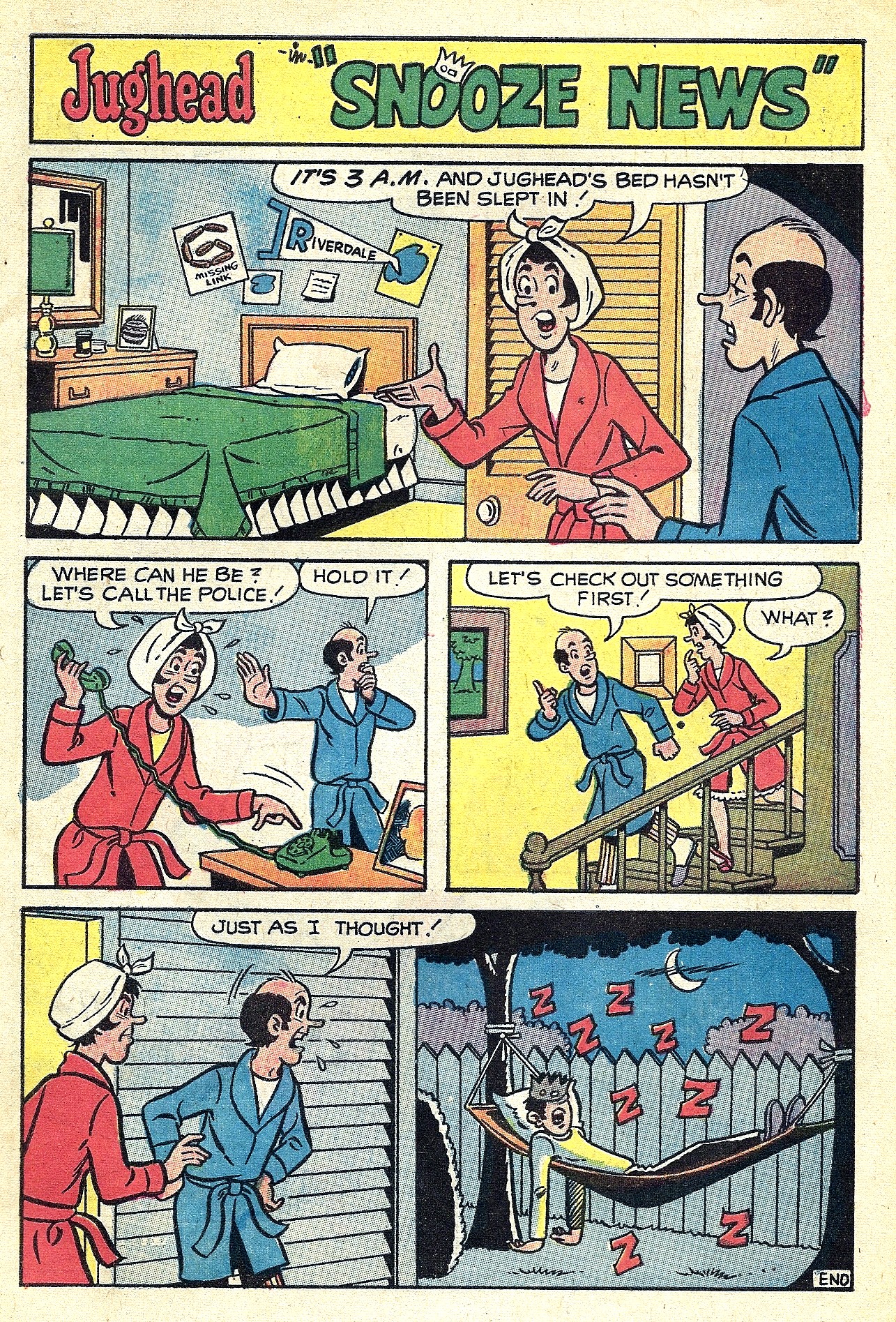 Read online Jughead's Jokes comic -  Issue #34 - 7