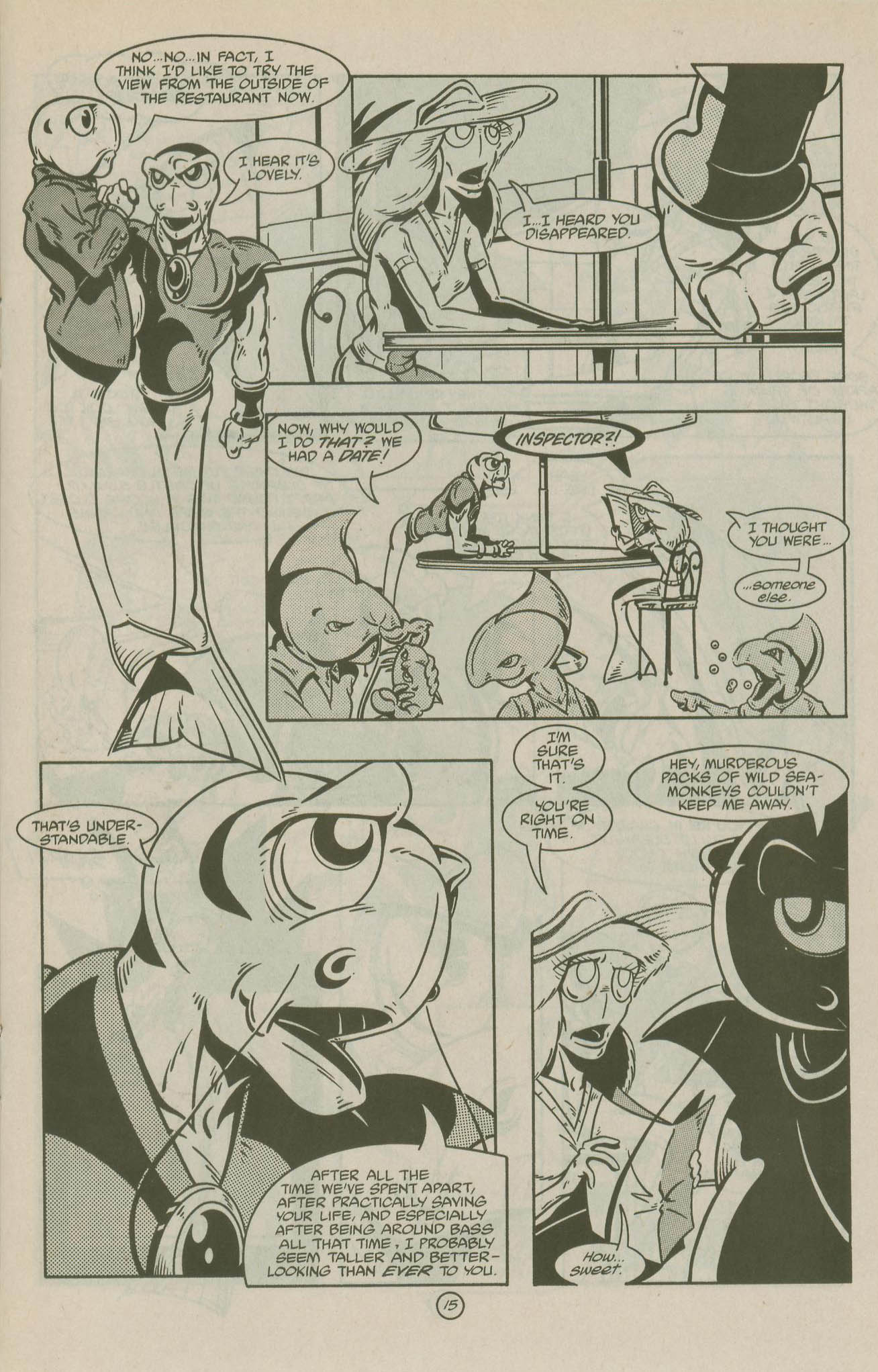 Read online The Fish Police comic -  Issue #23 - 17