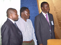 Dr Aderounmu-Keynote Speaker, Dr Komolafe and Mr Adeyemo