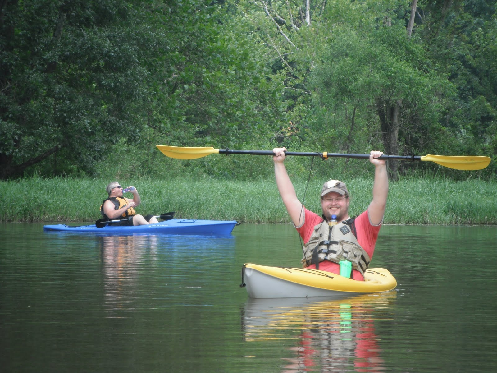 Flipside What's Not To LikeGarrett's first kayak