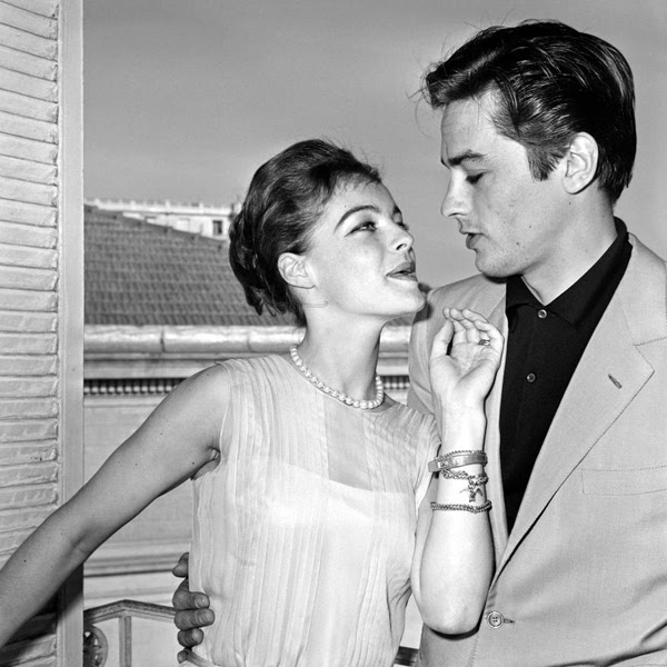 Bittersweet Vogue Romy Schneider & Alain Delon