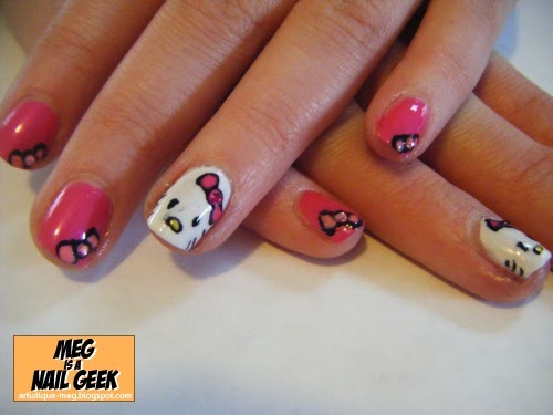 025 Hello Kitty Bows | Meg Is A Nail Geek