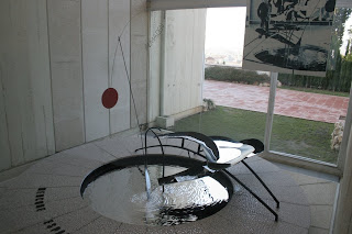 Mercury Fountain at Foundation Joan Miro in Barcelona