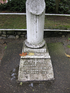 Olivotto's Marker in Fort Lawton Cemetery - Seattle, Discovery Park