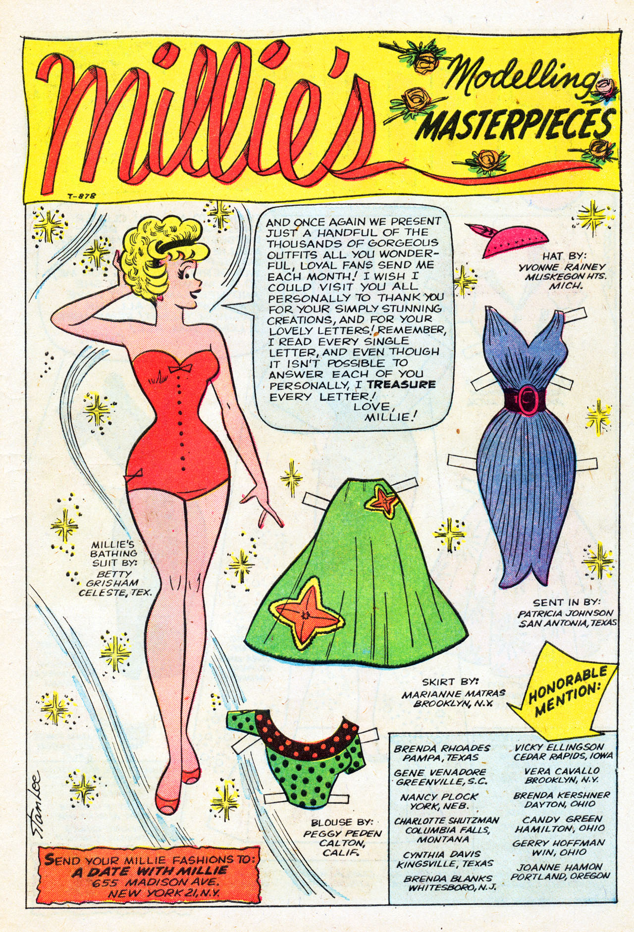 Read online A Date with Millie (1959) comic -  Issue #7 - 7