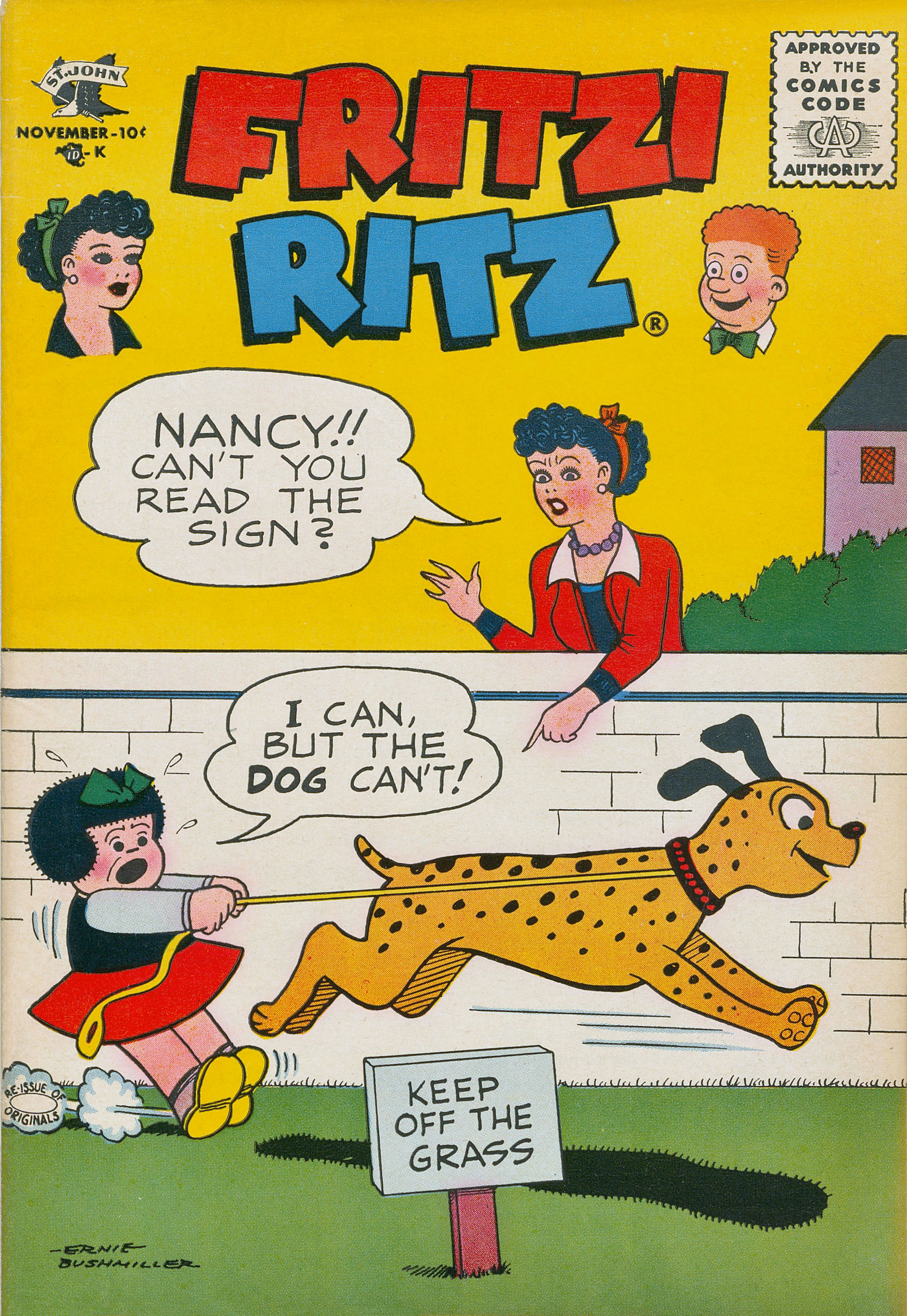 Read online Fritzi Ritz (1953) comic -  Issue #48 - 1