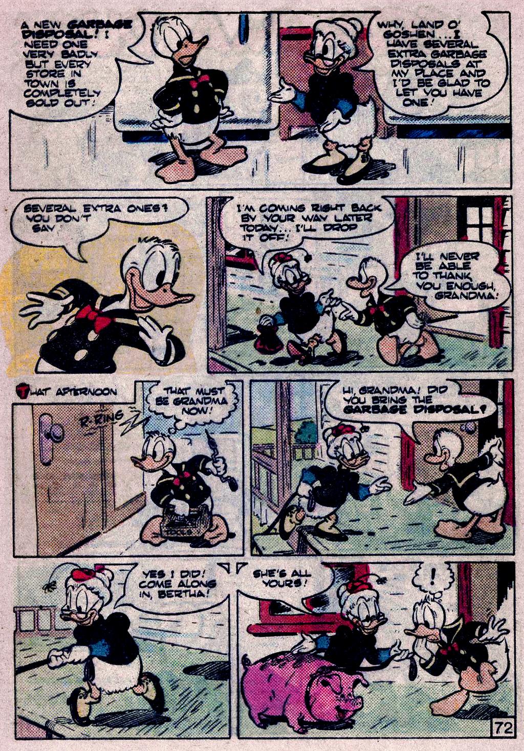 Read online Walt Disney's Comics Digest comic -  Issue #5 - 71