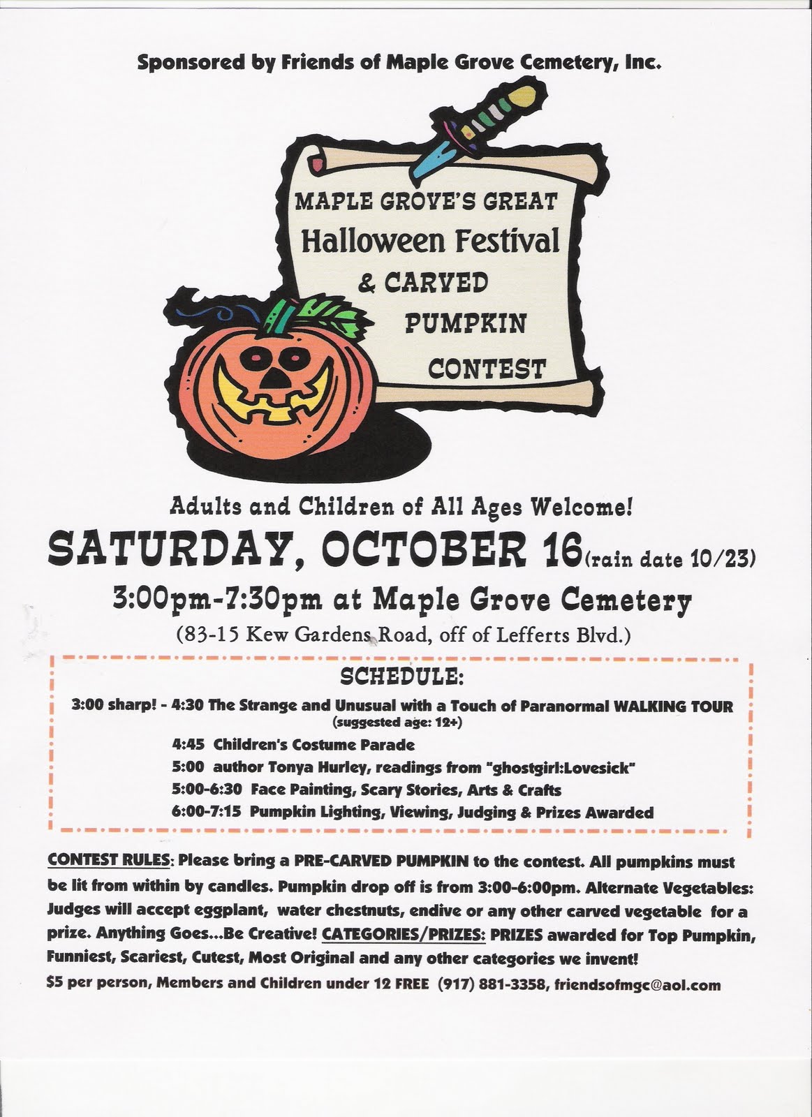 Kew Gardens Blog GREAT Halloween Festival & Carved Pumpkin Contest