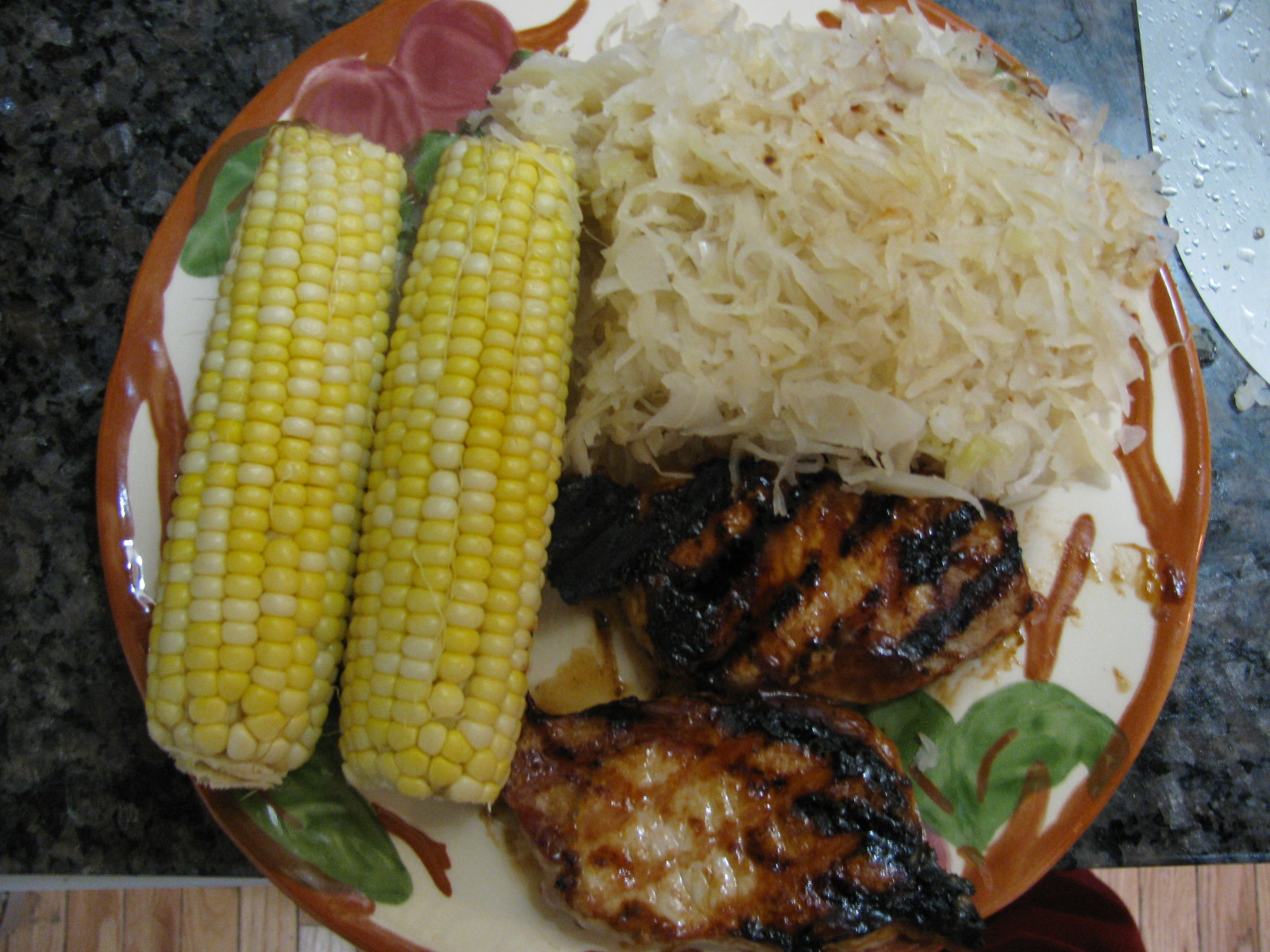 Tim Brough's Black Leather Bookshelf: New Year's Traditional Dinner! Pork and Sauerkraut