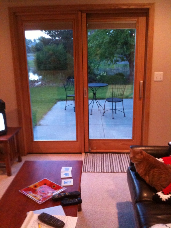 The Tangeman Family Blog The Pella Sliding Door