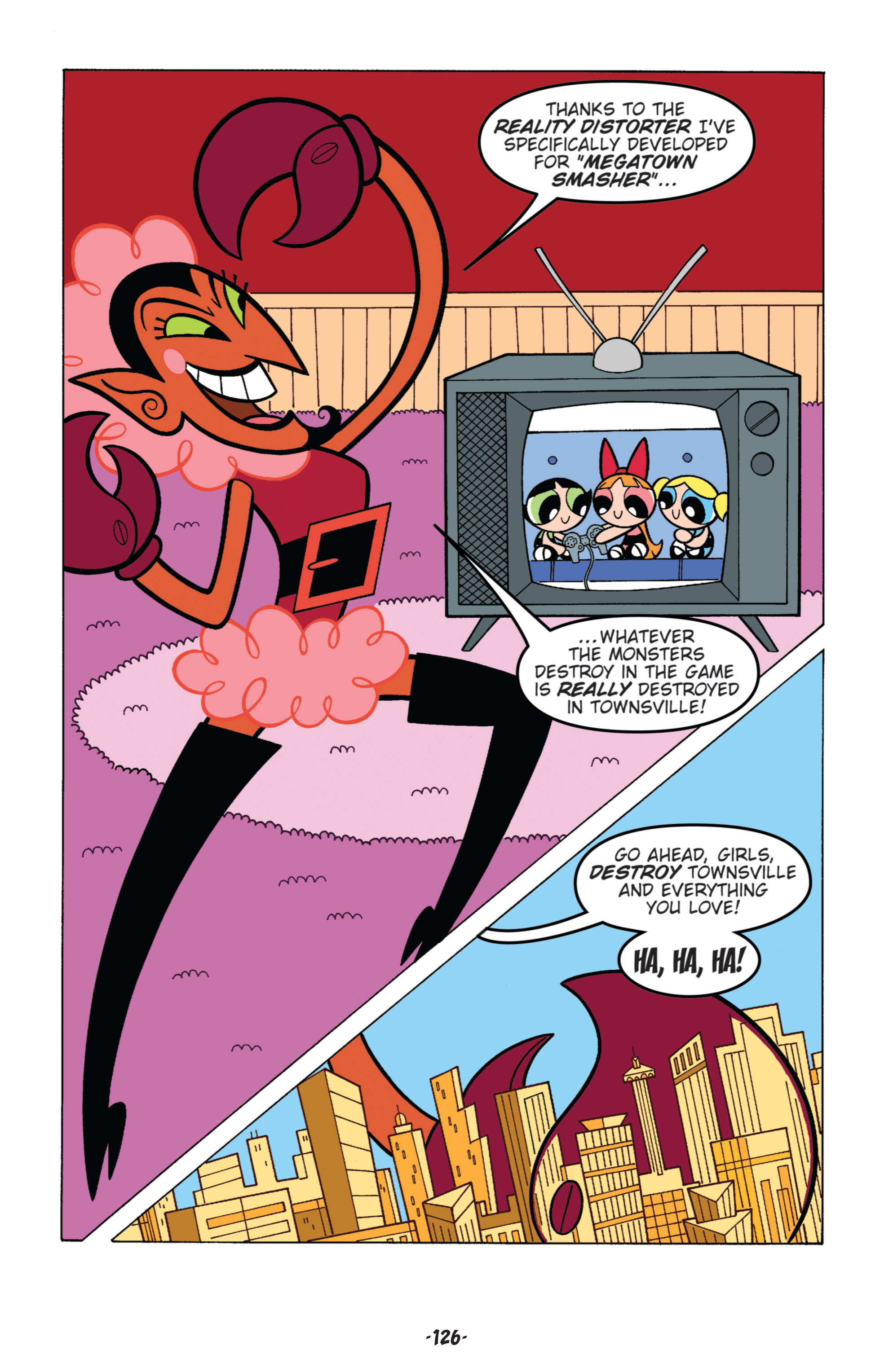 Read online Powerpuff Girls Classics comic -  Issue # TPB 1 - 126